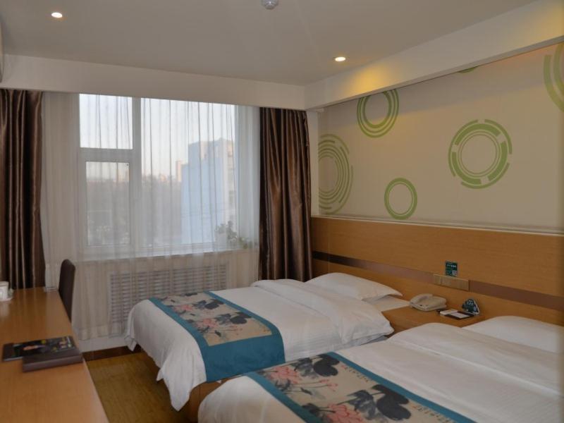 Greentree Inn Hotel Jianhe Subway Station North Palace Taiyuan Bagian luar foto