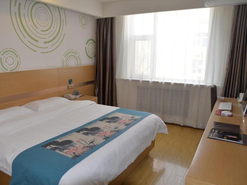 Greentree Inn Hotel Jianhe Subway Station North Palace Taiyuan Bagian luar foto