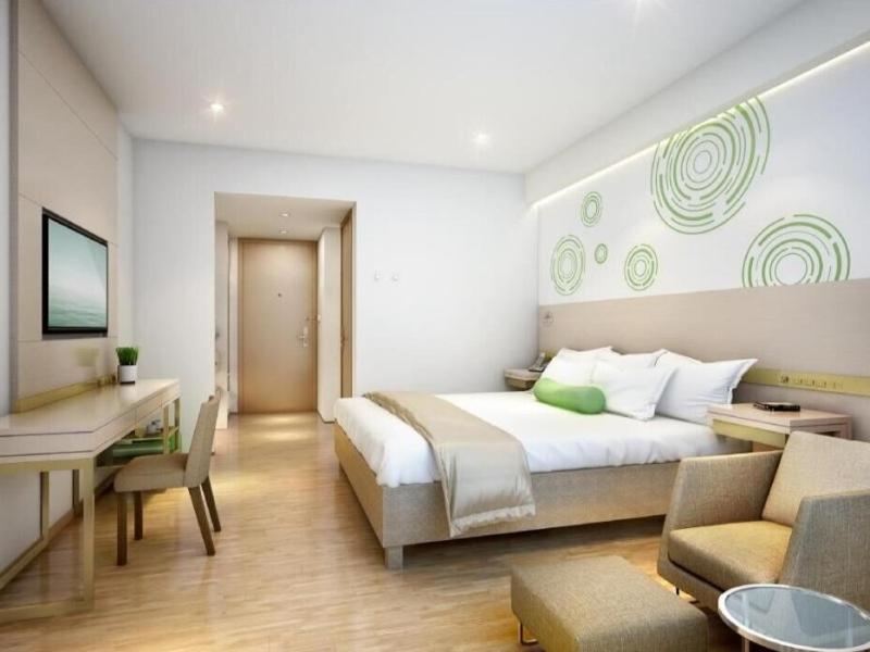 Greentree Inn Hotel Jianhe Subway Station North Palace Taiyuan Bagian luar foto