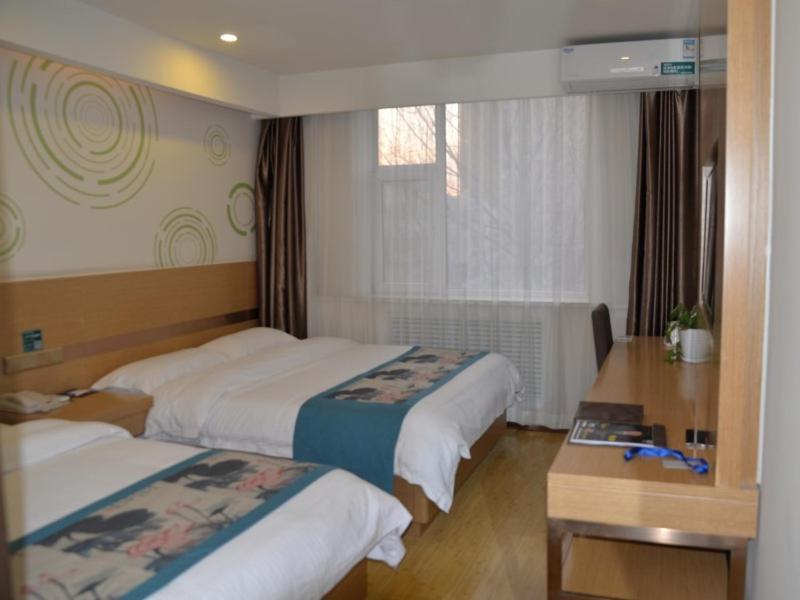 Greentree Inn Hotel Jianhe Subway Station North Palace Taiyuan Bagian luar foto