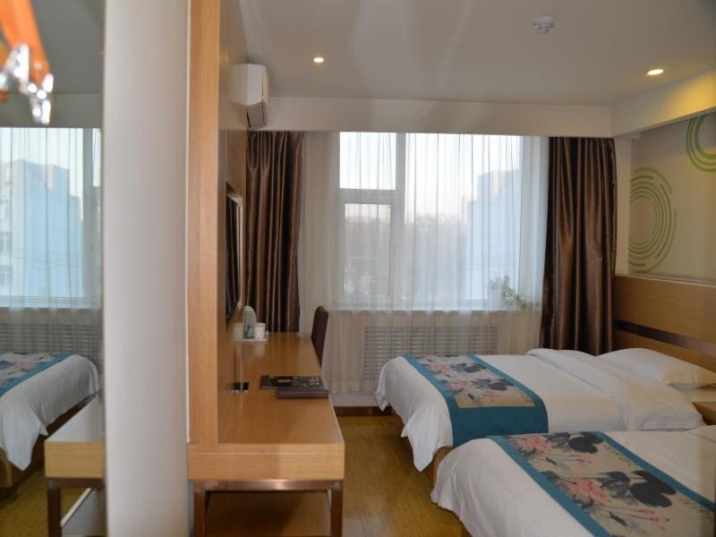 Greentree Inn Hotel Jianhe Subway Station North Palace Taiyuan Bagian luar foto