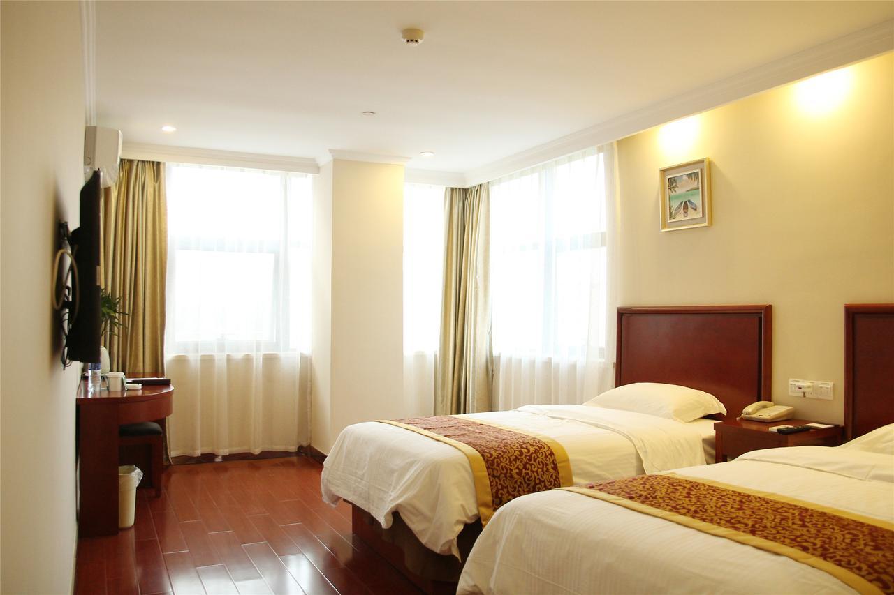 Greentree Inn Hotel Jianhe Subway Station North Palace Taiyuan Bagian luar foto