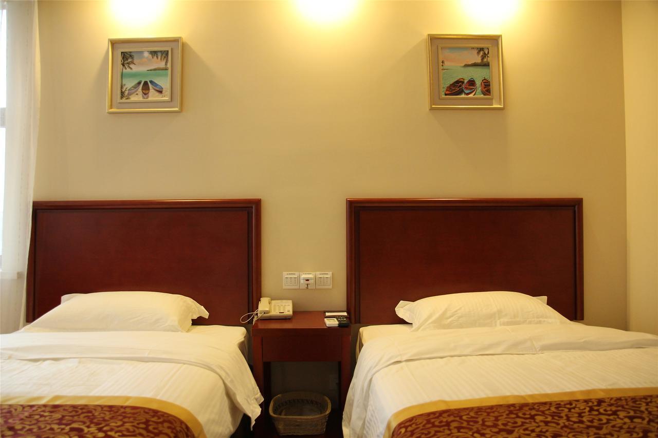 Greentree Inn Hotel Jianhe Subway Station North Palace Taiyuan Bagian luar foto