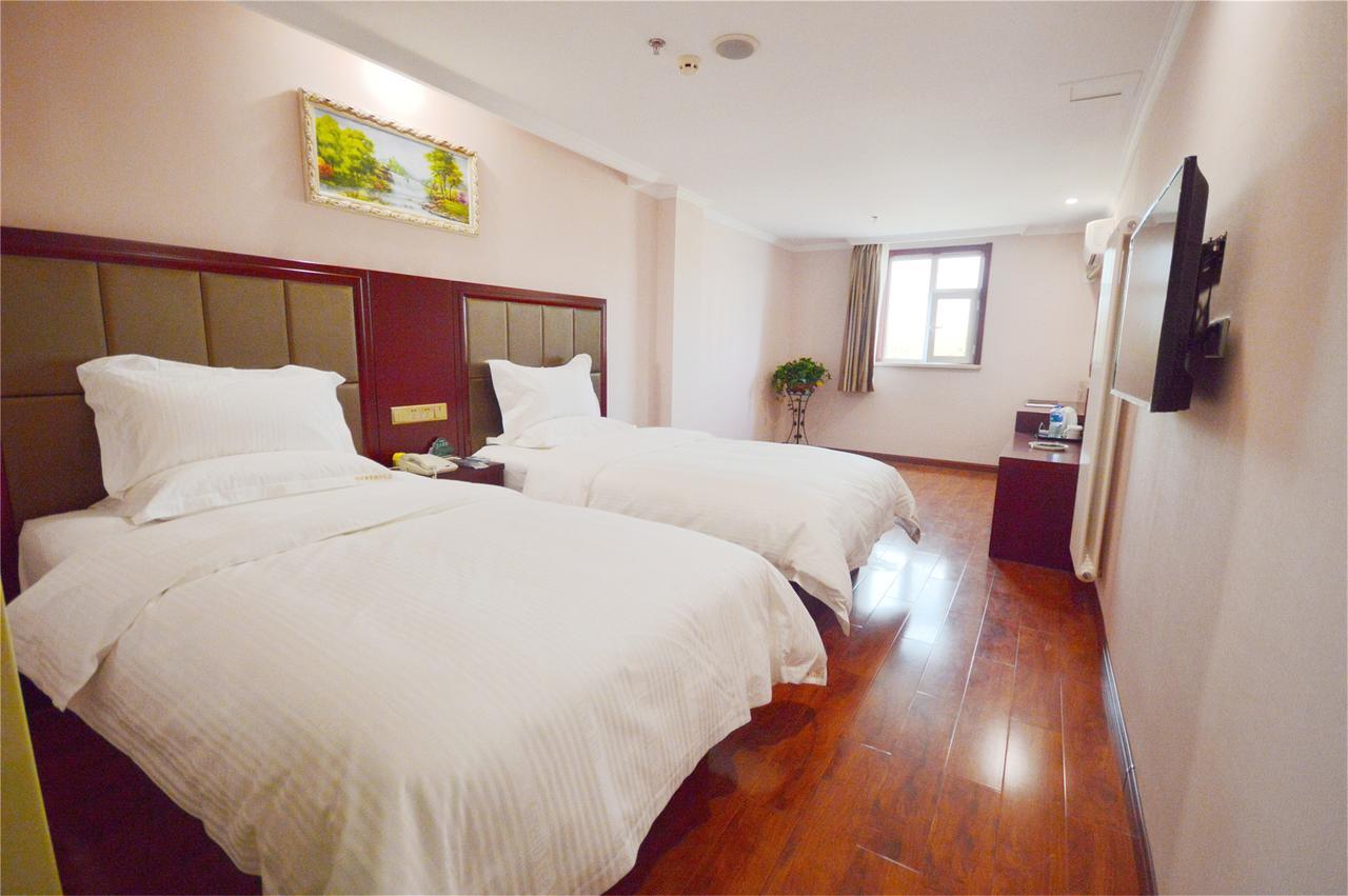Greentree Inn Hotel Jianhe Subway Station North Palace Taiyuan Bagian luar foto