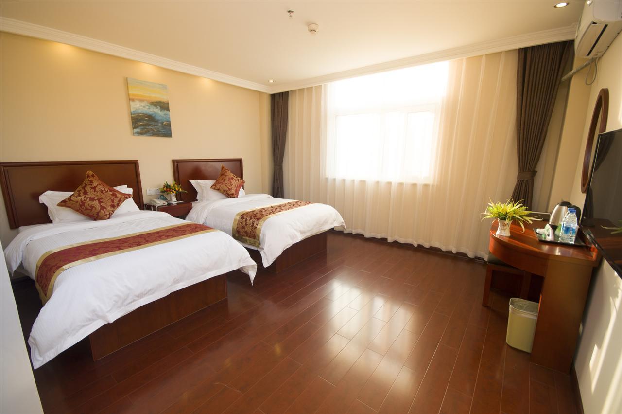 Greentree Inn Hotel Jianhe Subway Station North Palace Taiyuan Bagian luar foto