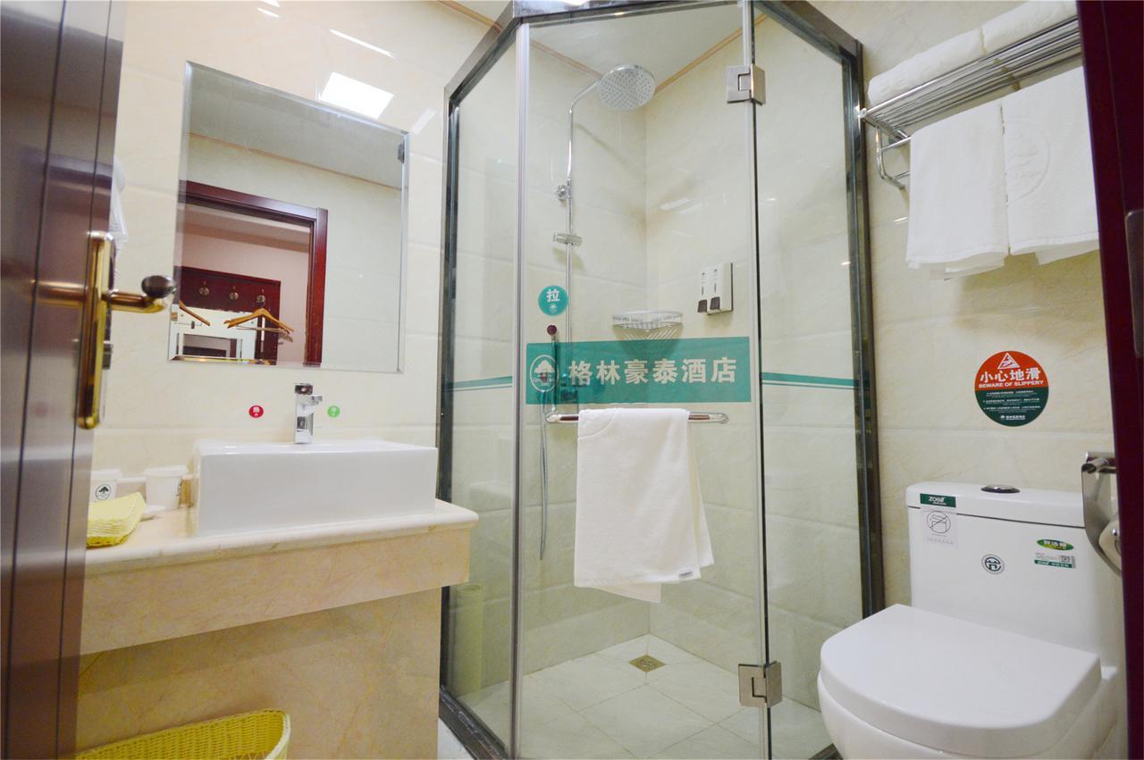 Greentree Inn Hotel Jianhe Subway Station North Palace Taiyuan Bagian luar foto