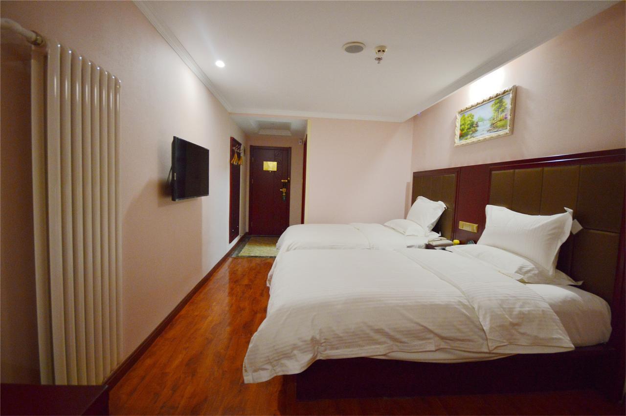 Greentree Inn Hotel Jianhe Subway Station North Palace Taiyuan Bagian luar foto