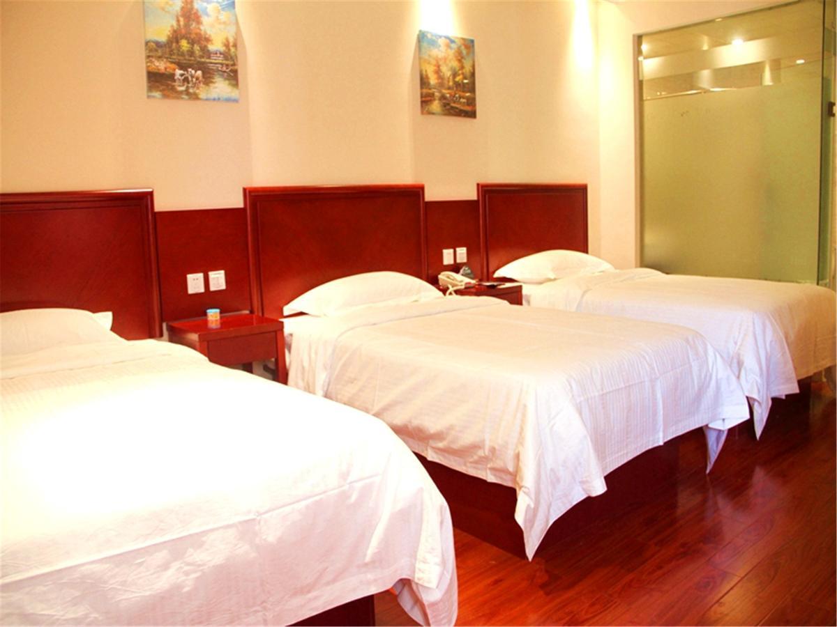 Greentree Inn Hotel Jianhe Subway Station North Palace Taiyuan Bagian luar foto