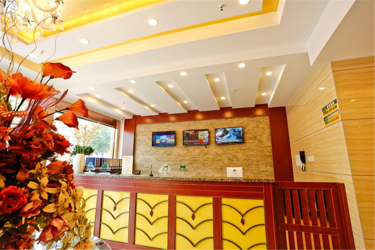 Greentree Inn Hotel Jianhe Subway Station North Palace Taiyuan Bagian luar foto